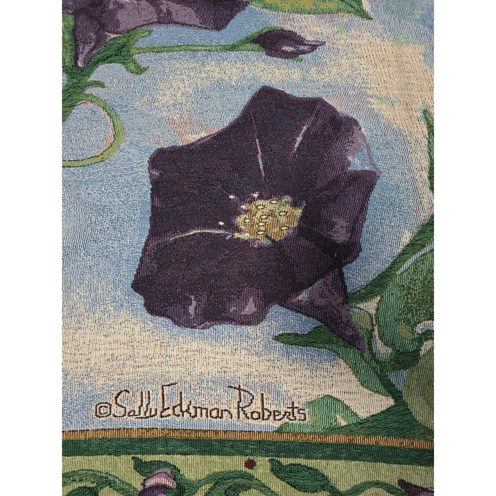 Sally Eckman Roberts Extra Large Throw/tapistry/Rug 8ft 9in X 7ft 2in‎ , Purple